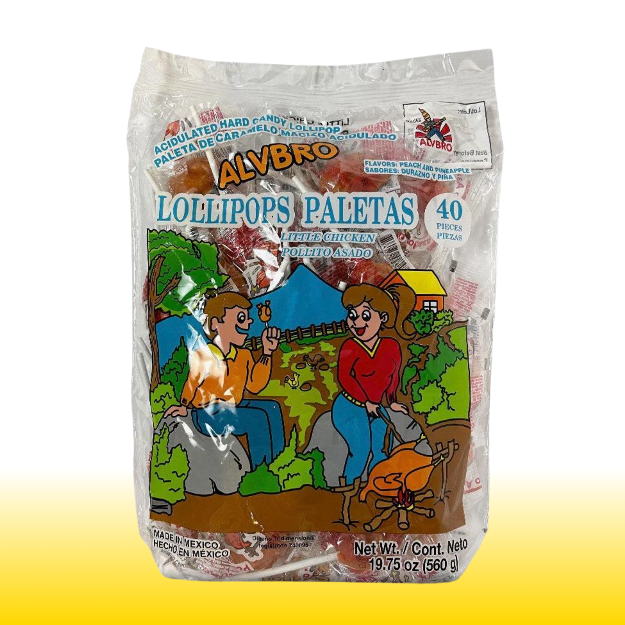 Pollito Asado lollipops