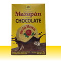 Mazapán covered with chocolate